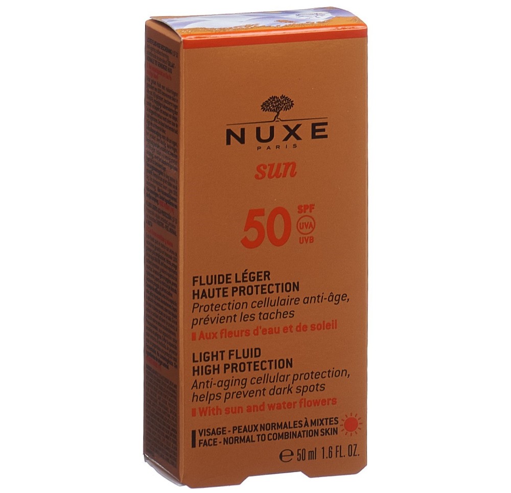 NUXE Sun Visage Haute Protection SPF50 lég 50 ml NUXE Sun Visage Haute Protection SPF50 lég 50 ml
