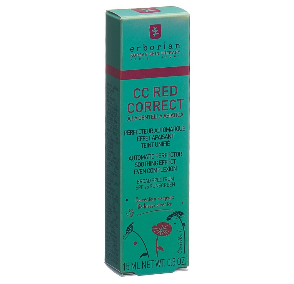 ERBORIAN KOREAN THER CC Red Correct 15 ml ERBORIAN KOREAN THER CC Red Correct 15 ml