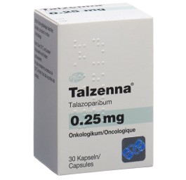 TALZENNA caps 0.25 mg bte 30 pce