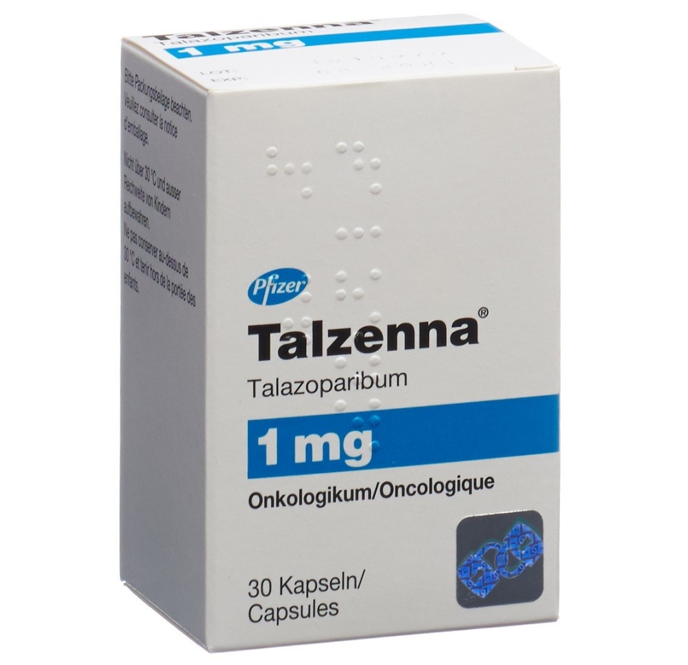 TALZENNA caps 1 mg bte 30 pce TALZENNA caps 1 mg bte 30 pce