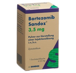 BORTEZOMIB Sandoz subst sèche 3.5 mg flac