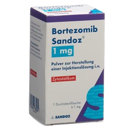 BORTEZOMIB Sandoz subst sèche 1 mg flac