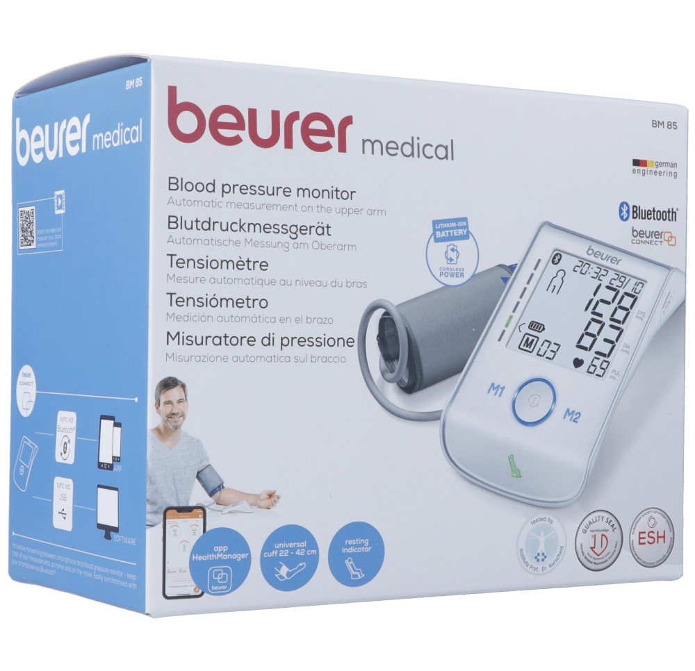 BEURER tensiomètre à bras BM 85 BT