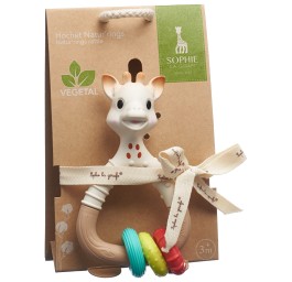SOPHIE LA GIRAFE hochet natur'rings