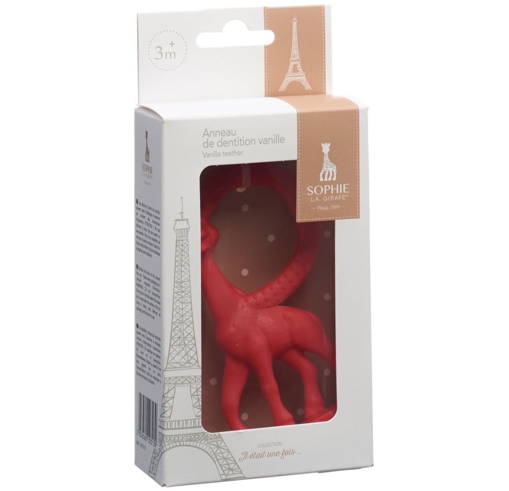 SOPHIE LA GIRAFE anneau de dentition vanille