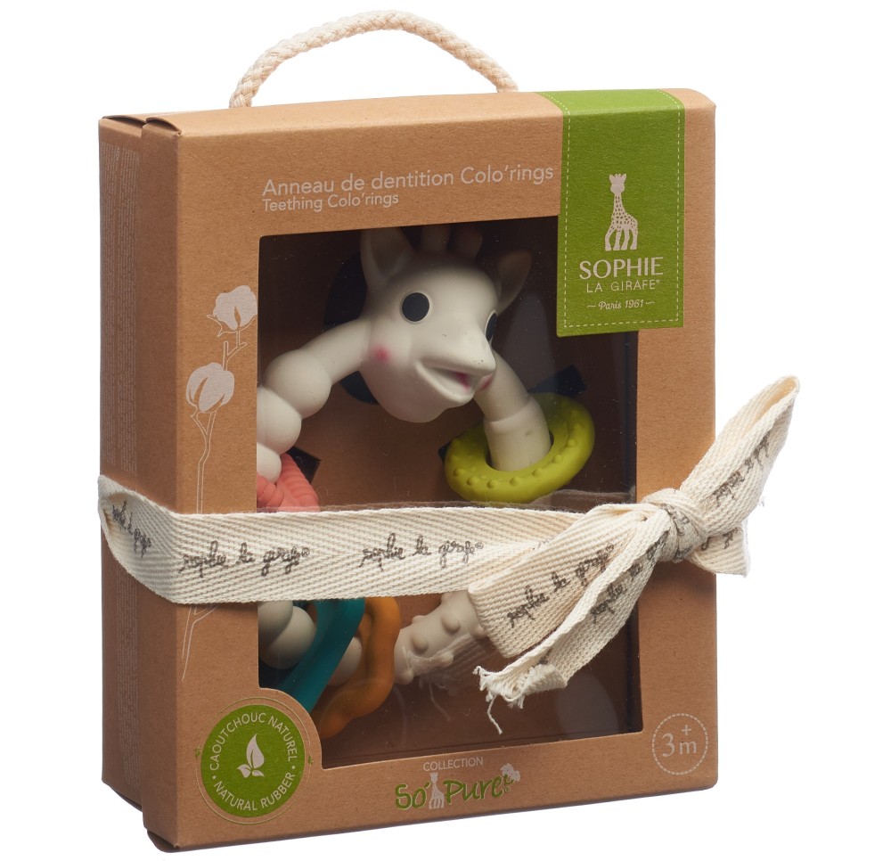 SOPHIE LA GIRAFE anneau de dentition colo'rings