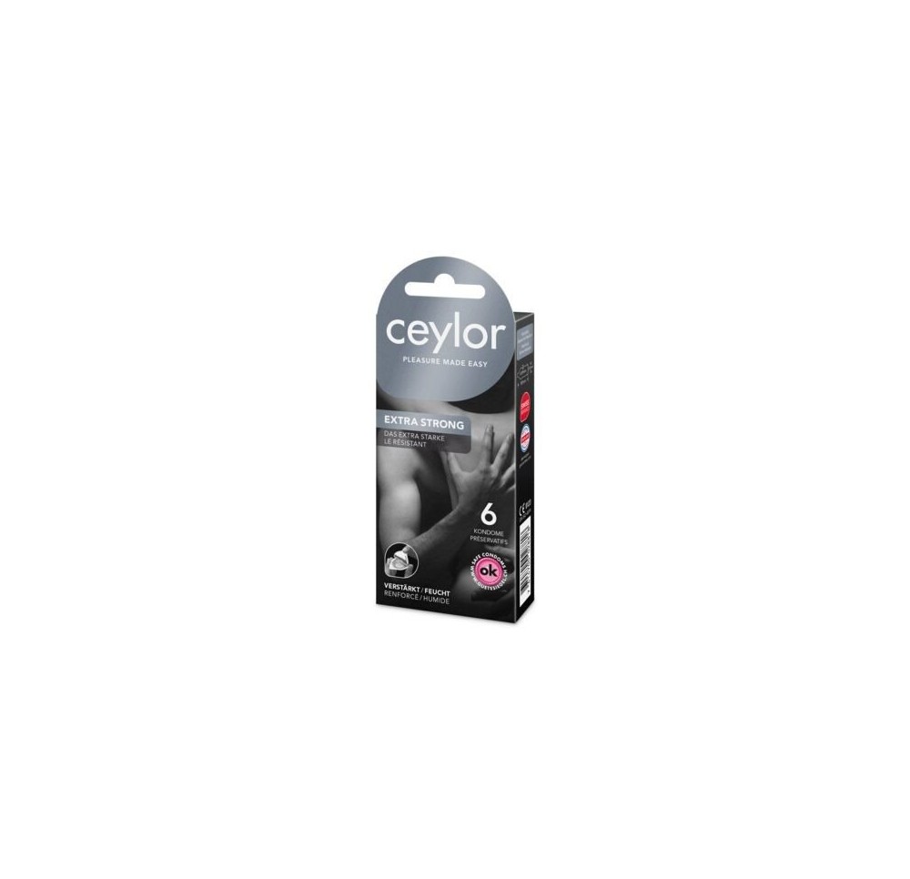 CEYLOR Extra Strong préservatif 6 pce