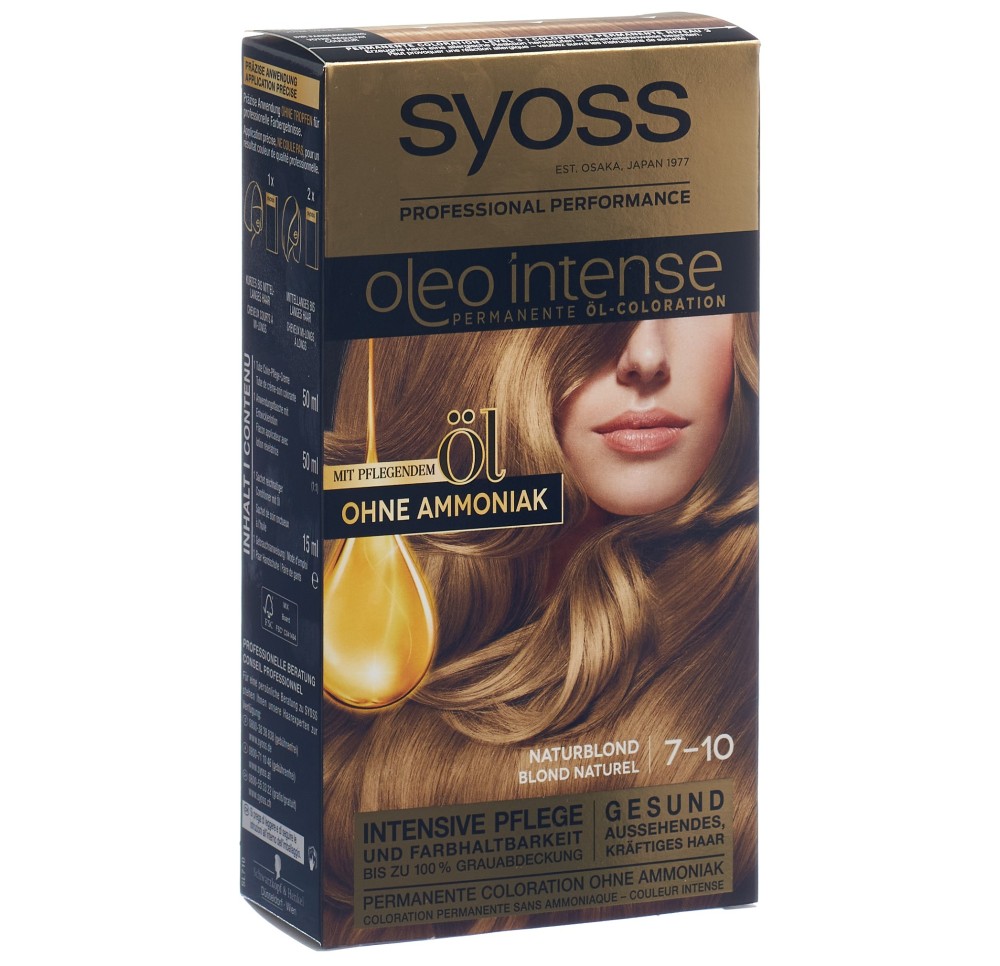 SYOSS Oleo Intense 7-10 Blond Naturel SYOSS Oleo Intense 7-10 Blond Naturel