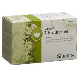 SIDROGA tisane aux 7 herbes sach 20 pce