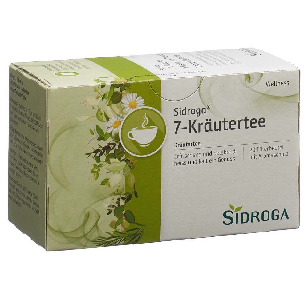 SIDROGA tisane aux 7 herbes sach 20 pce SIDROGA tisane aux 7 herbes sach 20 pce