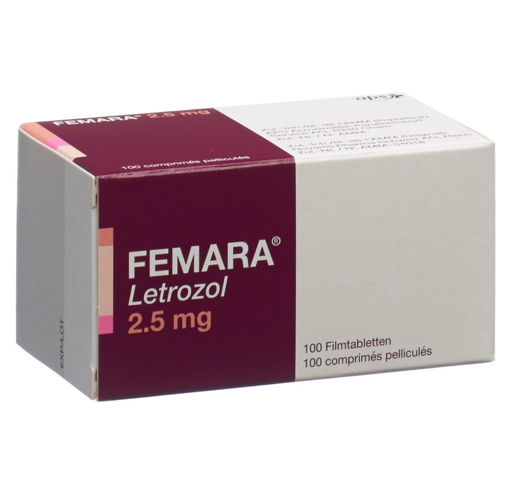 FEMARA (IP) cpr pell 2.5 mg 100 pce