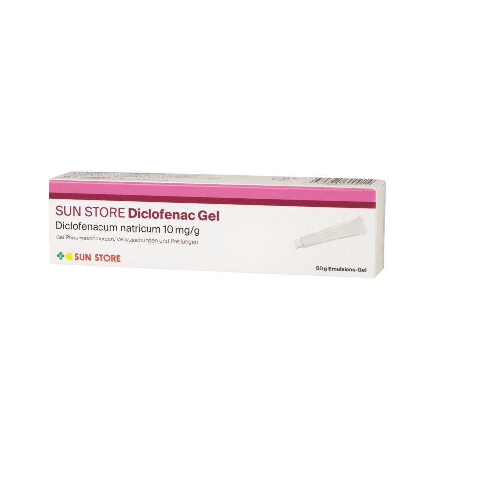 SUN STORE Diclofénac gel 10 mg/g tb 50 g SUN STORE Diclofénac gel 10 mg/g tb 50 g