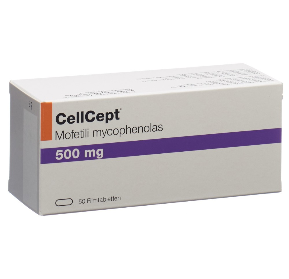 CELLCEPT (IP) cpr pell 500 mg 50 pce CELLCEPT (IP) cpr pell 500 mg 50 pce