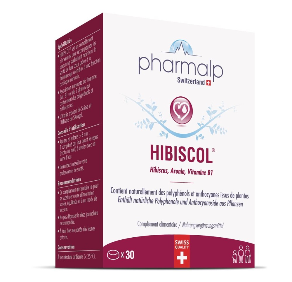 PHARMALP HIBISCOL cpr 30 pce