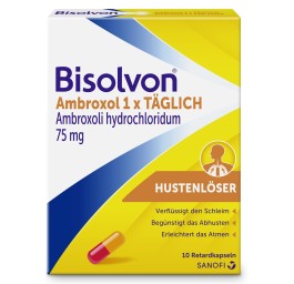 BISOLVON Ambroxol 1xPAR JOUR caps ret 75 mg 10 pce