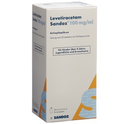 LEVETIRACETAM Sandoz sol 100 mg/ml fl 300 ml