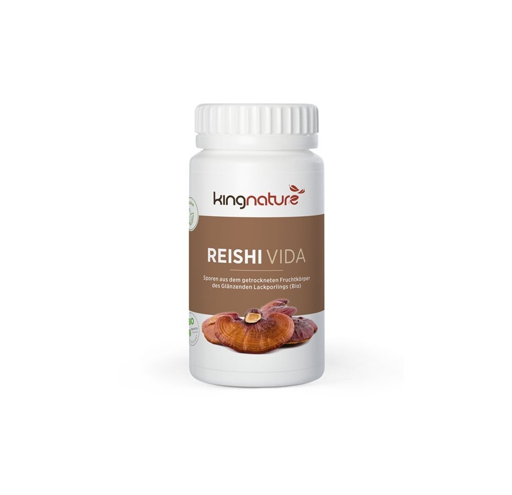 KINGNATURE REISHI VIDA caps 300 mg bio Spo 120 pce KINGNATURE REISHI VIDA caps 300 mg bio Spo 120 pce
