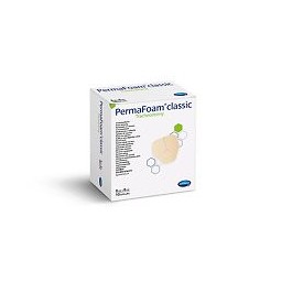 PERMAFOAM Classic Tracheo 8x8cm stérile 10 pce