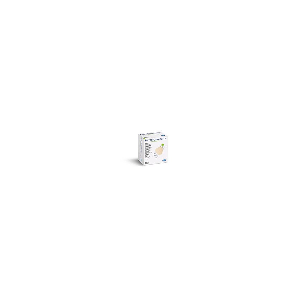 PERMAFOAM Classic Tracheo 8x8cm stérile 10 pce