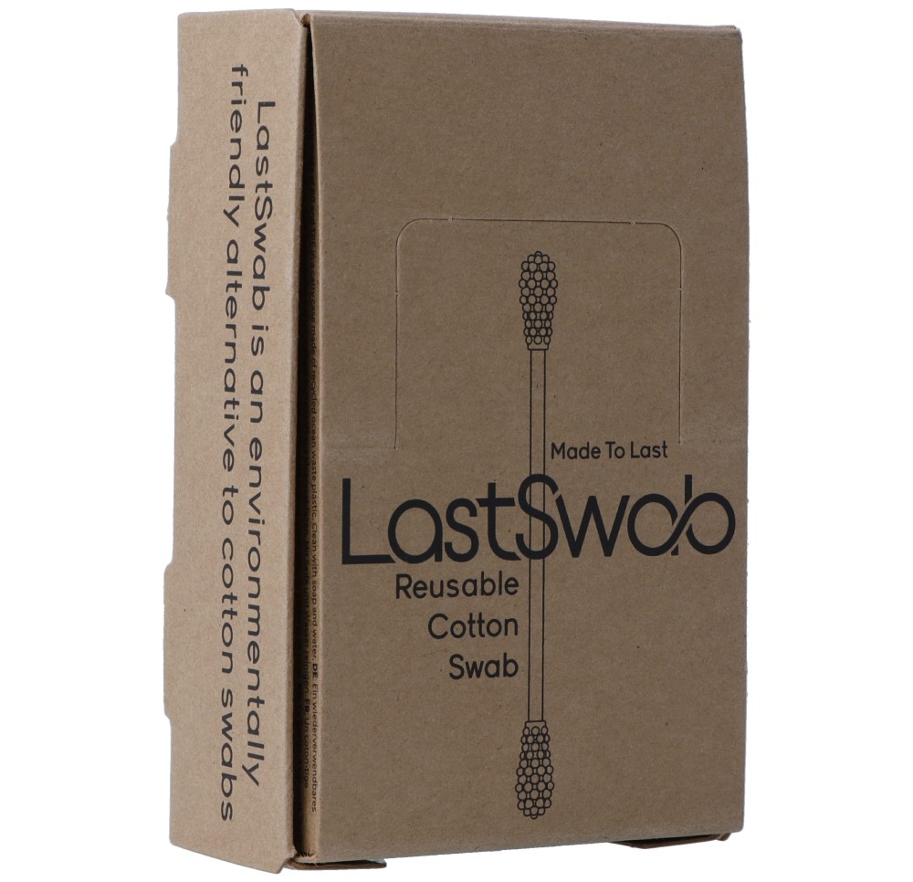 LASTSWAB Disp Basic coton-tige réutil orange 6pce