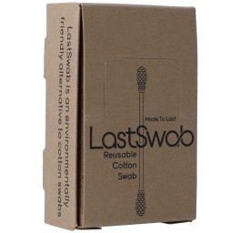 LASTSWAB Disp Basic coton-tige réutil orange 6pce