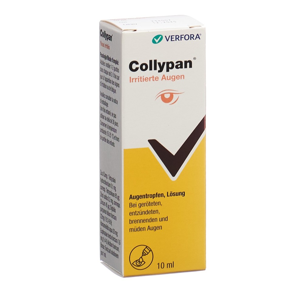 COLLYPAN yeux irrités gtt opht fl 10 ml COLLYPAN yeux irrités gtt opht fl 10 ml