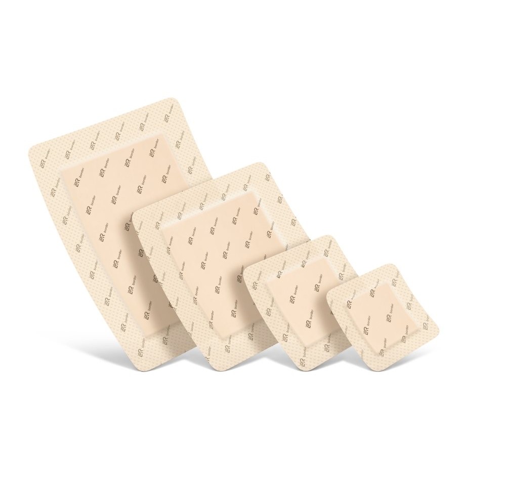 SUPRASORB P sensitive border 15x15cm 10 pce