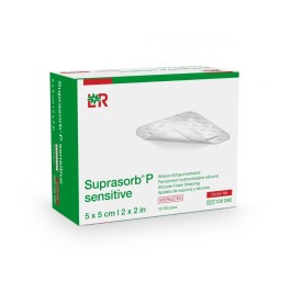 SUPRASORB P sensitive border lite 5x5cm 10 pce