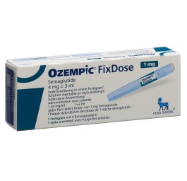 OZEMPIC FixDose 4 mg/3ml (1 mg/dose) 3 ml