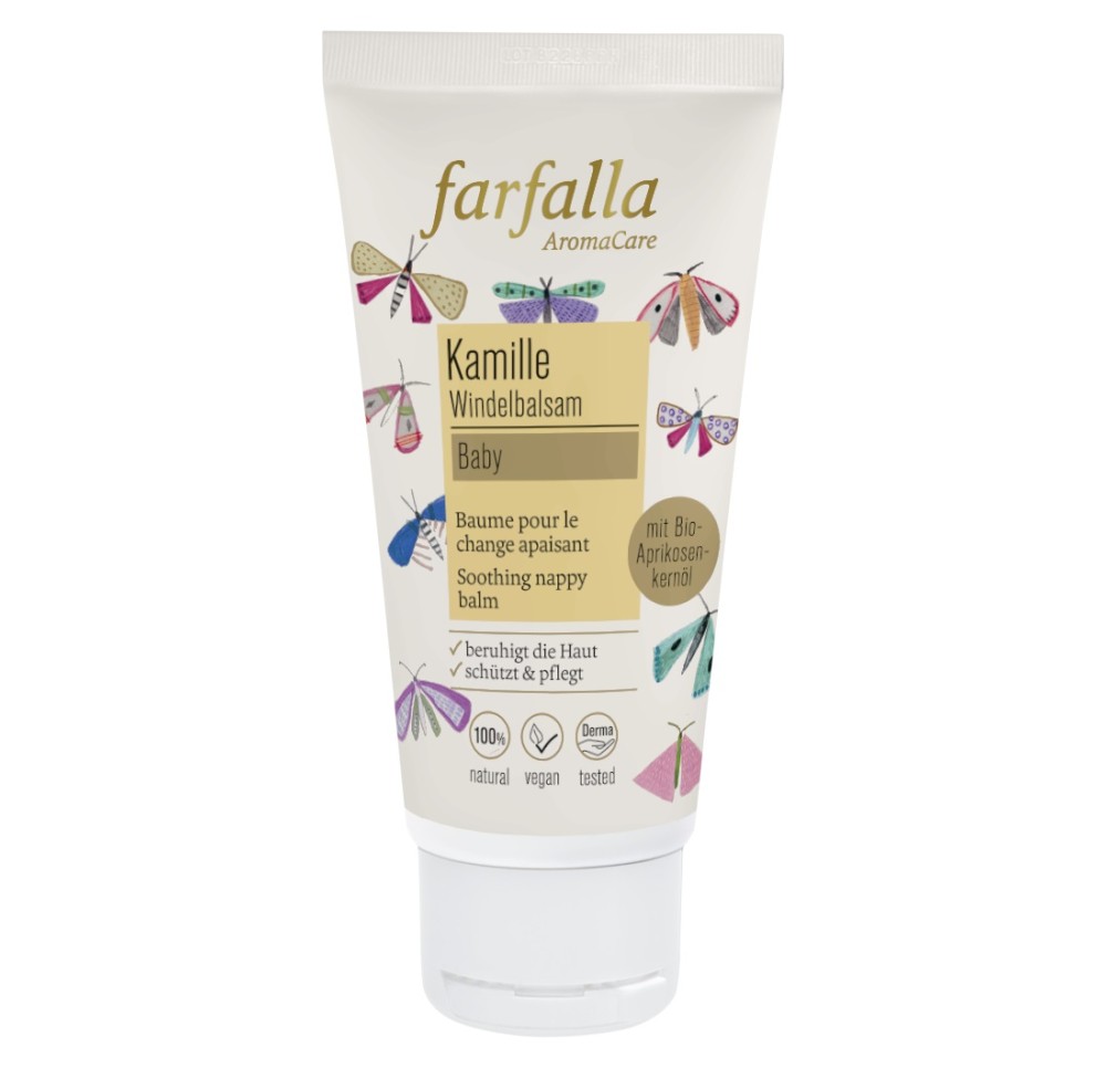 FARFALLA Baby baume pour change Kamille 50 ml FARFALLA Baby baume pour change Kamille 50 ml