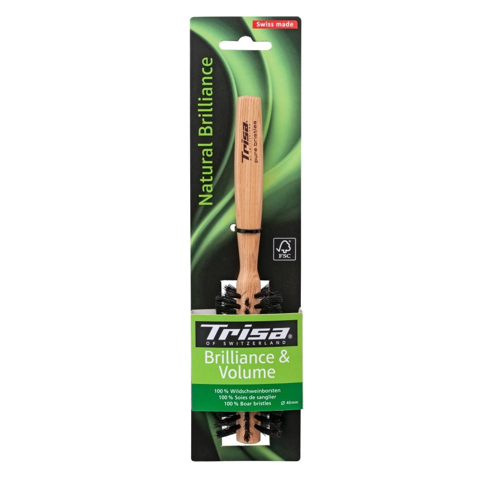 TRISA Natural Brilliance brosse chev ronde