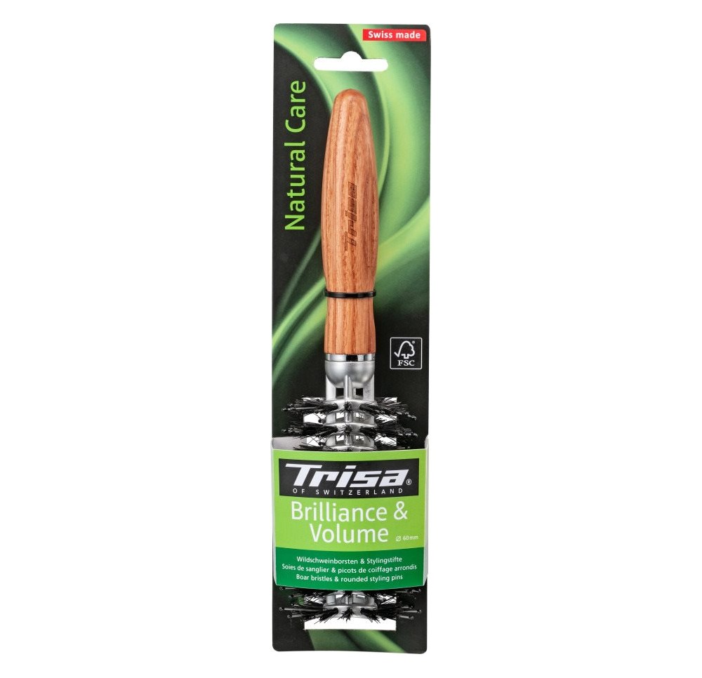 TRISA Natural Care brosse à cheveux Styling Volume