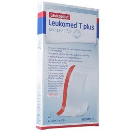 LEUKOMED T plus skin sensitive 8x15cm 5 pce