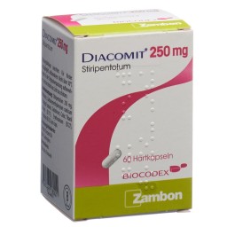 DIACOMIT caps 250 mg bte 60 pce