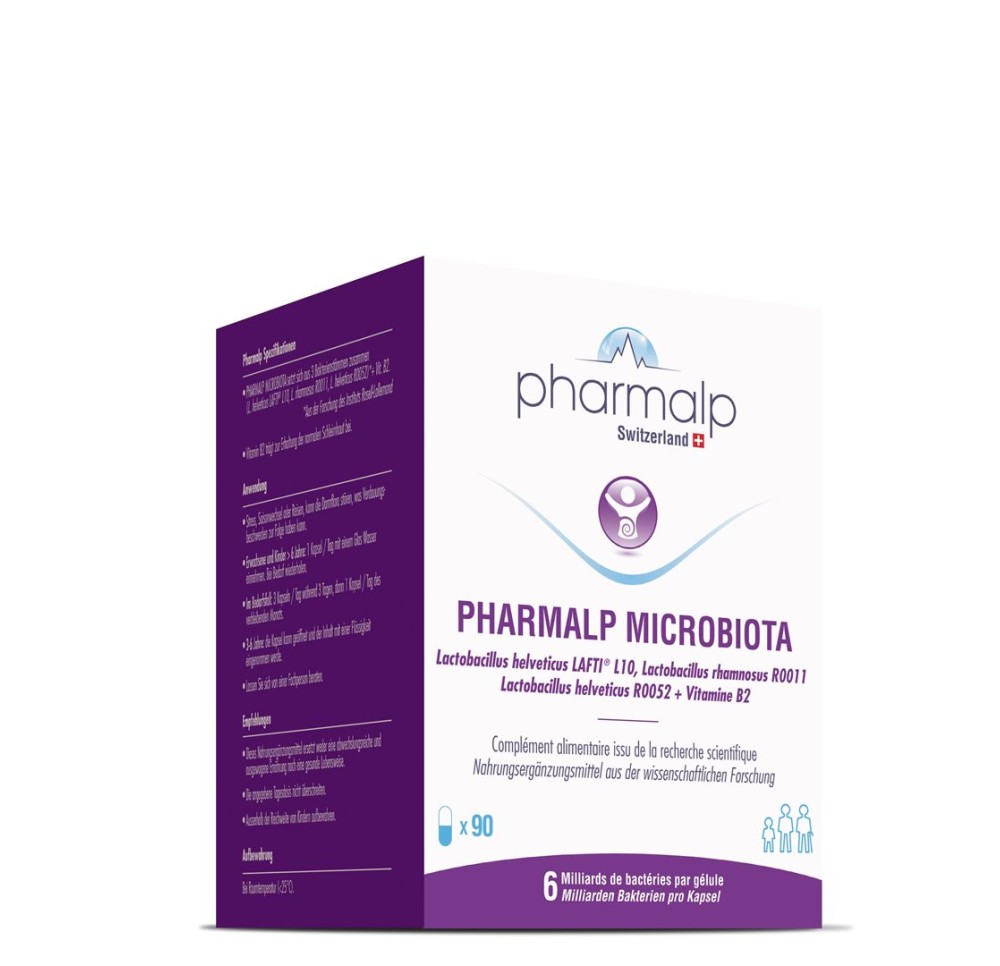 PHARMALP MICROBIOTA gélules blist 90 pce PHARMALP MICROBIOTA gélules blist 90 pce