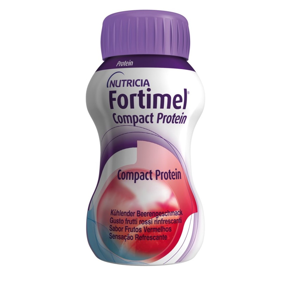 FORTIMEL Compact protéine fruit rouge 4 fl 125 ml FORTIMEL Compact protéine fruit rouge 4 fl 125 ml