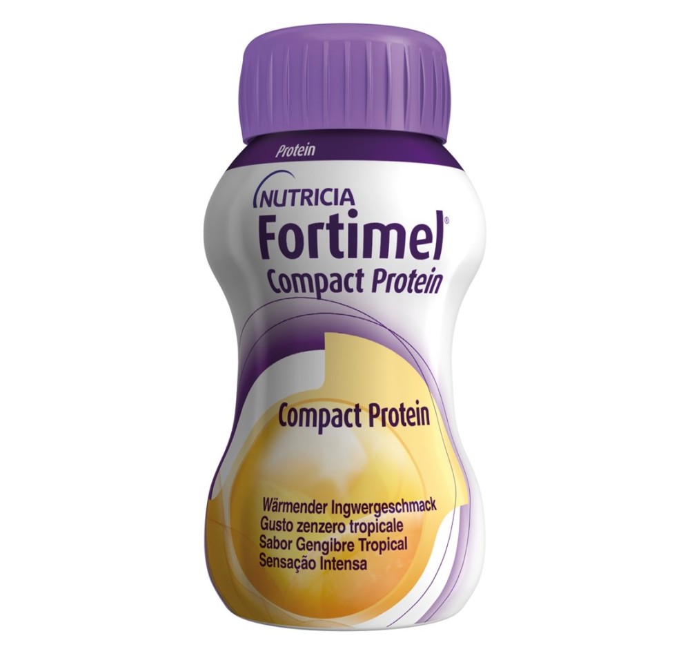 FORTIMEL Compact protéine gingembre 4 fl 125 ml FORTIMEL Compact protéine gingembre 4 fl 125 ml