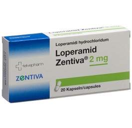 LOPERAMID Zentiva caps 2 mg 20 pce