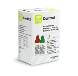 MYLIFE Pura solution contrôle faible/élev 2 x 4 ml