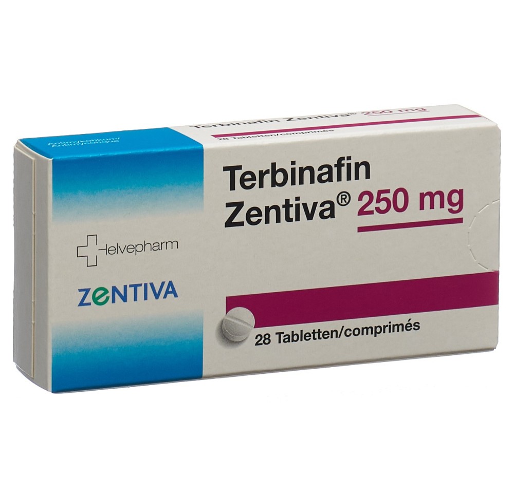 TERBINAFIN Zentiva cpr 250 mg 28 pce TERBINAFIN Zentiva cpr 250 mg 28 pce