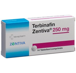 TERBINAFIN Zentiva cpr 250 mg 14 pce