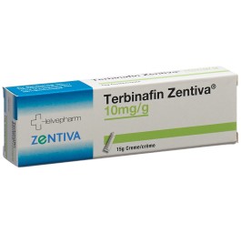 TERBINAFIN Zentiva crème 1 % tb 15 g