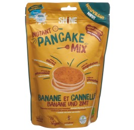 SHINE Instant Pancake Mix banane&canne BIO 400 g