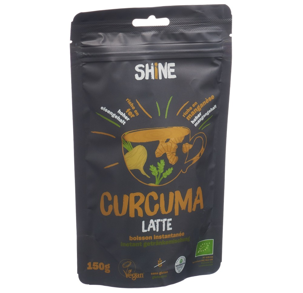SHINE Curcuma Latte BIO sach 150 g