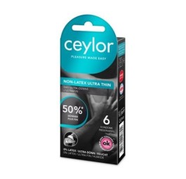 CEYLOR Non Latex préservatif ultra thin 6 pce