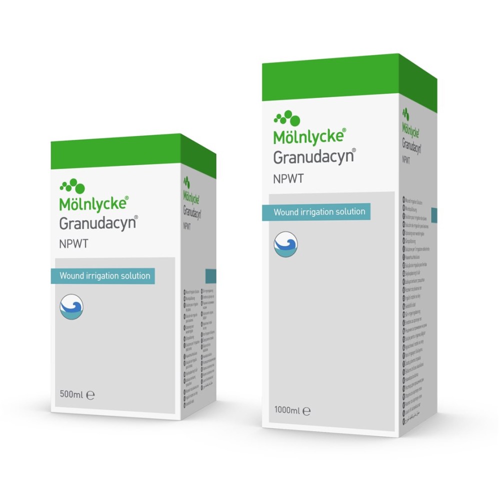 GRANUDACYN Solut irrigat plaies NPWT fl 1000 ml