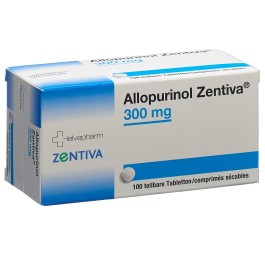 ALLOPURINOL Zentiva cpr 300 mg 100 pce