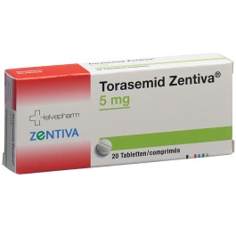 TORASEMID Zentiva cpr 5 mg 20 pce
