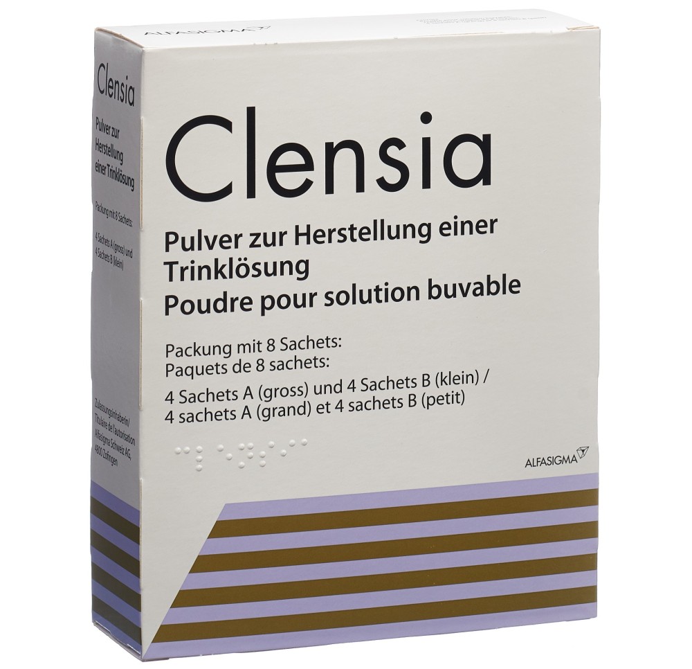 CLENSIA pdr sach 8 pce