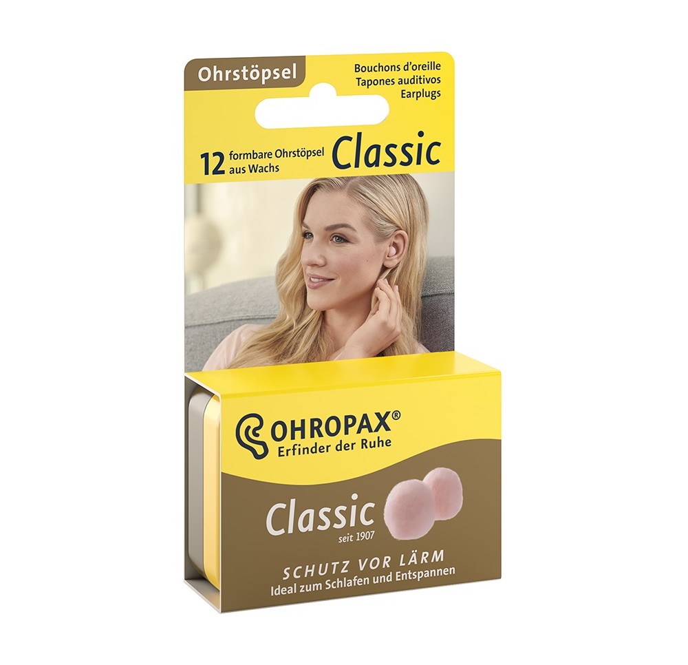 OHROPAX Classic sourdines cire 12 pce